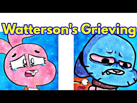 Friday Night Funkin' Vs Watterson's Grieving | Amazing World of Gumball (FNF/Mod/Hard/Demonstration)