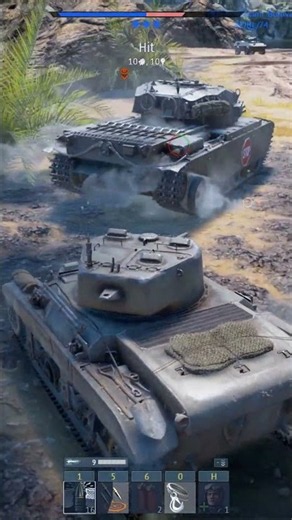 2.0 light tank vs Centurion Mk 1 #warthunder #gaming