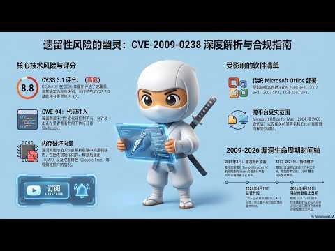 遗留漏洞：为什么 2009 年的 Excel 远程代码执行漏洞会触发 2026 年 CISA 关键事件警报 (CVE-2009-0238)