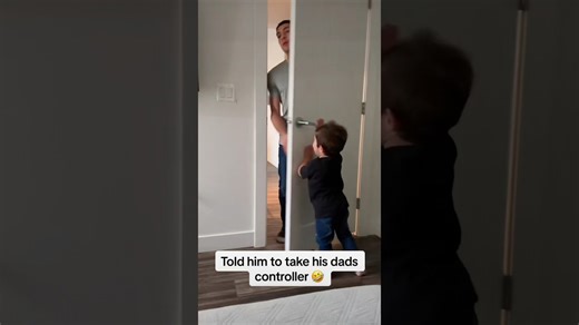 Mom tells son to steal dad’s controller—funny chaos