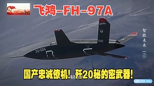 FH-97A超音速隐身无人机，专门猎杀敌机，可搭配多型号导弹和激光武器，具备对陆海空目标强大精准打击战力，“套娃”式打击颠覆空战规则FH-97APLA