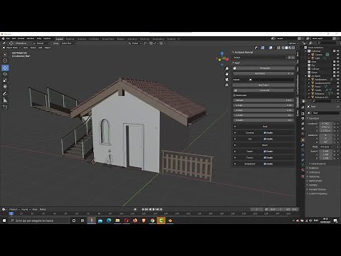 Video Guida - Creare Elementi Architettonici 3D Parametrici con Add-on Archipack per Blender Gratis