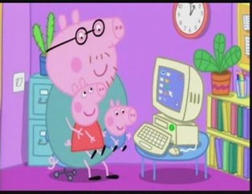 swinka peppa - mama swinka w pracy