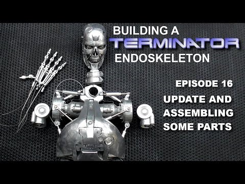 Building the Terminator EP16. Quick update and assembling some parts