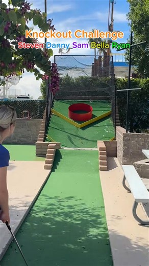 Knockout Challenge (Hole 1) ... #minigolf #fyp #viral #golf #foryou #foryoupage #twintourgolf #usa | Viral Post