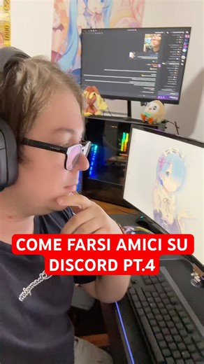 Come farsi amici su Discord pt.4 - avviso spoiler #shorts #discord #memes #anime #gaming #otaku