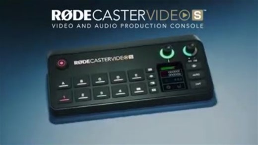 🎬 你的全能制作中枢！RØDECaster Video S 让专业音视频创作如此简单