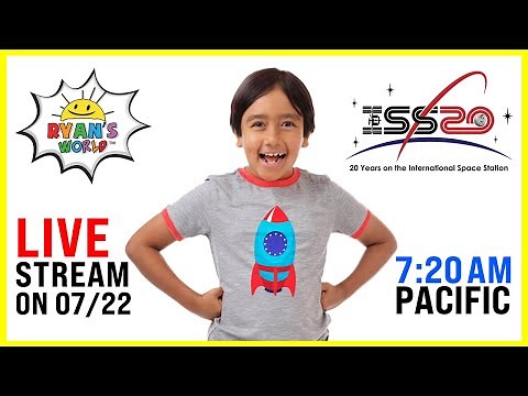 Ryan Makes A Video Call With The Space Station