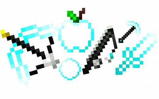 【MC】超好看16x透明PVP材质包推荐，可以提高FPS！