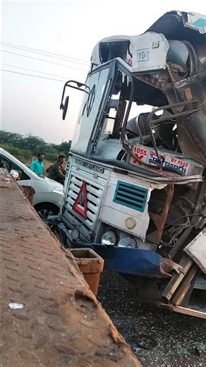 Bus Accident high way NH167 goplapur #sadnews #accdent #bus #tgrtc