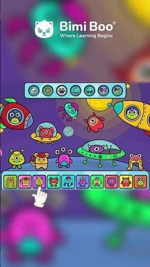Funny Aliens Dance! 👽 #funnyvideoforkids #appsforkids