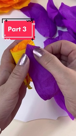 Hello people! It’s craft time! Enjoy ❤️#creativemamy #learnwithtiktok #perte #imparacontiktok #tiktoktutorial #foryou #giantflower #diy#howto @creativemamy