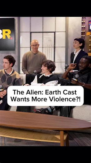 Manifesting Alien: Earth Season 2 ✨ When asked what they’d explore in a potential Alien: Earth Season 2, Alex Lawther went with “raw insanity,” while Sam Blenkin joked that everyone already wanted to punch him in the face… so naturally, the cast agreed: more physical violence! @alienearthfx 💬 Shout in the comments if you need a Season 2! #AlienEarth #FXonHulu #DisneyPlus #NYCC #CBR | CBR
