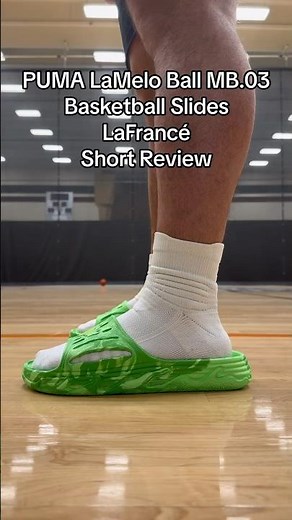 PUMA x LaMelo Ball MB.03 Basketball Slides “LaFrancé” On Feet & In Hand Looks - Short Review #shorts