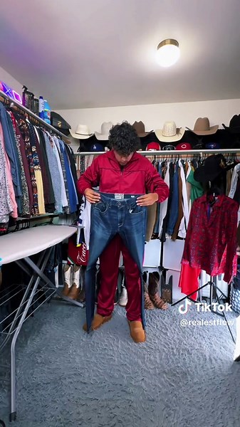 Starching Jeans for the First Time Challenge