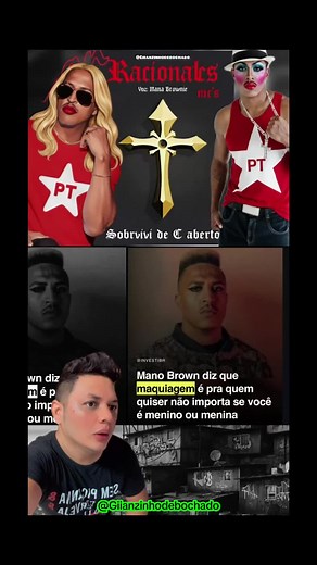 Mano Brown e a Polêmica da Maquiagem Masculina