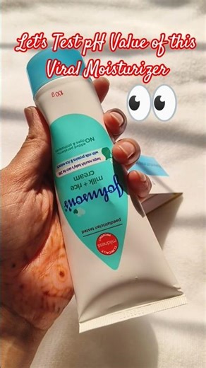 To Check The pH Value ofTime this Baby Product 💫#phvalue #experiment #mytreasure #shorts #unboxing