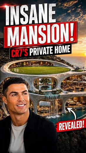 🏡 Cristiano Ronaldo's Dream Mansion Revealed! 😱🇵🇹🔴
