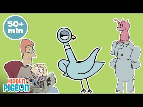 Calling All Book Lovers! 📚 | Children's Book Read-Aloud Compilation | Hidden Pigeon Channel