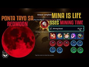 89 % Mining boost 5sec Mining time | Mina is life | Lets go to Redmoon Valley | Mir4