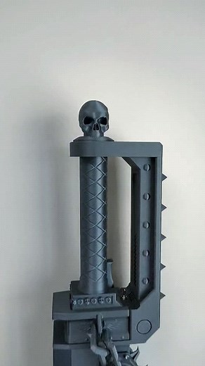 Crusader chainblade! All links in bio. Chain moves in right direction ( from tip to hilt ) just frame rate effect) . . . . . . . #wh40k #wh40000 #warhammer #warhammer40k #spacemarines #blacktemplars #astartes #chainsword | Alex Geek Workshop