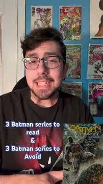 Here are 3 Batman series to Read and 3 to avoid if you’re a new reader #batman #dccomics #comics