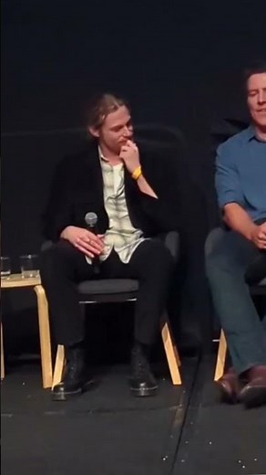 Sam Reid at The Newsreader Season 3 Premiere (Video from https://x.com/lakeeffect_kid) #SamReid ❤️
