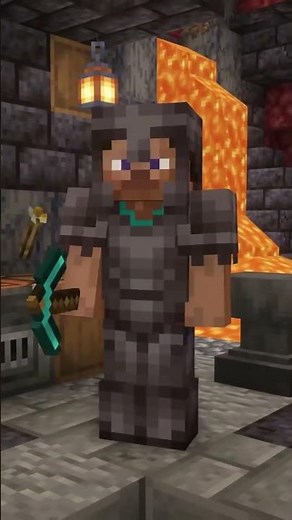 How to Make Netherite Armor in Minecraft 1.20+ (Easy Guide) ⛏️🔥 #minecraft#shorts