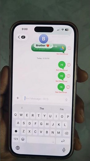 fix not delivered message iphone