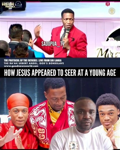 Don't Skip🔥Jesus Appeared to Seer Uebert Angel Jnr at a young age | He Also Prophesied accurately about his Younger brother Levi Birth | Prophet Uebert Angel revealed | Sadopua TV