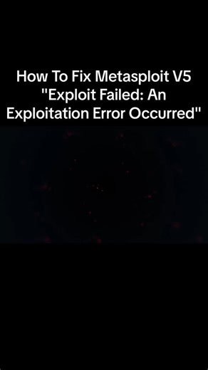 Cara Memperbaiki Metasploit V5: Kesalahan Exploit Terjadi