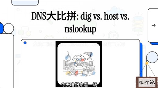 Linux命令之dig、host、nslookup