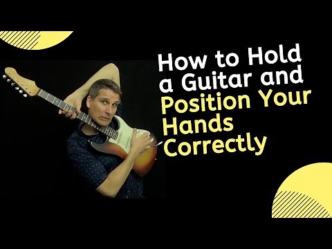 🎸 How to Hold a Guitar and Position Your Hands Correctly