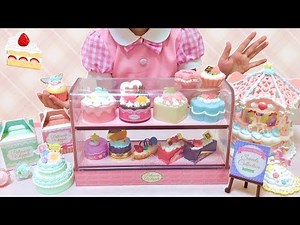 Pretend Play Mini Cake Shop , Miniature Cake Toys Whipple