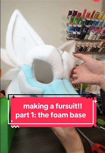 comment any questions you have about this part of the process and i will answer them!! hopefully this was clear enough and get hype for part 2!! #tutorial #fursuit #fursuitmaker #furry #furrytiktok