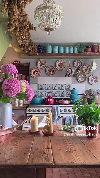 Creating a Magical Maximalist Kitchen Inspired by Practical Magic