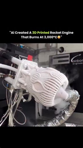 FoundersFocus on Instagram: "This rocket engine wasn’t sketched, tuned, or optimized by human hands — it was designed by artificial intelligence from the laws of physics upward. The engine shown is LEAP 71’s NEURON 20 kN aerospike rocket engine, featured by YouTuber Intezga. Instead of engineers drawing CAD models, LEAP 71 uses a computational AI system that encodes thermodynamics, fluid dynamics, combustion physics, material limits, and manufacturing rules. Once given a performance target, the 