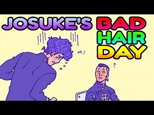 Josuke's Bad Hair Day - (JJBA Comic Dub)