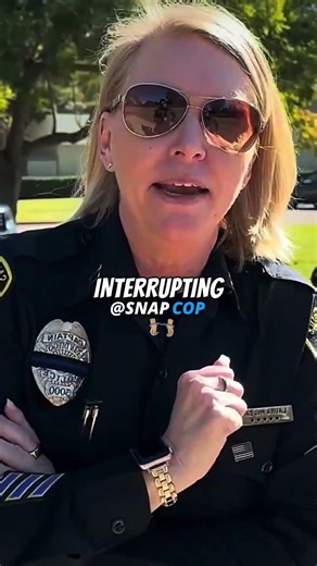 Karen Cops Gets Owned And Dismissed For Telling Man To Move Along On Public Sidewalk