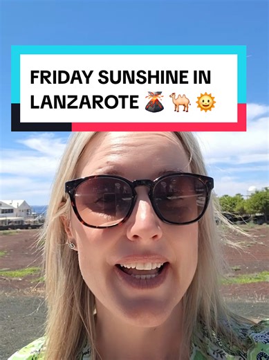 Happy May 1st! Gorgeous day here in Lanzarote, look at that sky! Sun sun sun. #weather #sun #lanzarote #fyp #playablanca