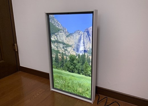 【開封レビュー】壁掛けスマートディスプレイ「Atmoph Window 2」が届いたので試してみた！