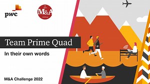 Last year's M&A Challenge second runner up, Team Prime Quad had an incredible journey! They explored new concepts such as valuation and developed a deeper understanding of what it truly means to analyze a company. The insights they gained were truly invaluable, providing a glimpse into areas for development, which they are looking forward to using in the future. This year, we are thrilled to bring you the country’s eight M&A-focused business case competition for undergraduate and graduate studen