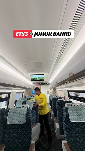 ETS3: Sejarah Baru Sampai ke Johor Bahru!