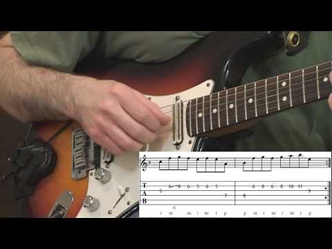 Exercises for Fingerpicking on Electric Guitar
