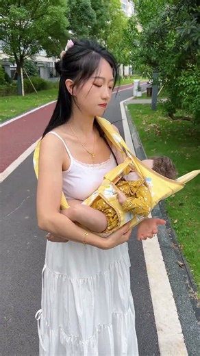 Cool Items! 🥰Safe baby carrier, so convenient for taking care of kids! #viral #gadgets #creative