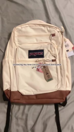Unboxing my New Coconut Jansport Backpack