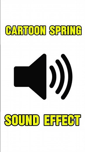 Cartoon Spring Sound Effect #trending #sound #shorts #viralsounds
