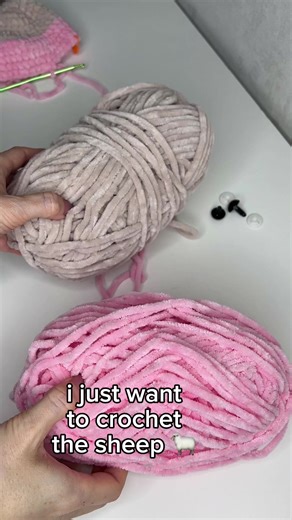 Crochet sheep snuggler #crochetplushie #amigurumi #crochettoy #crochetlovey #crochetpattern