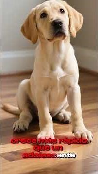 Así crece un perro Labrador