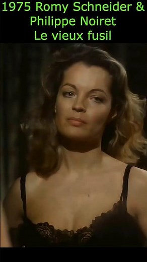Romy Schneider & Philippe Noiret bouleversants 🔥 | Le Vieux Fusil– Extrait poignant (1975) #cinema